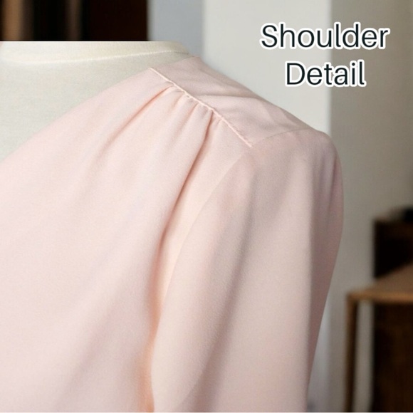 New J. Crew🖤Black Label🖤 Wrap Dress, Pink, Fully-Lined, Classic Wedding Guest - Picture 13 of 17